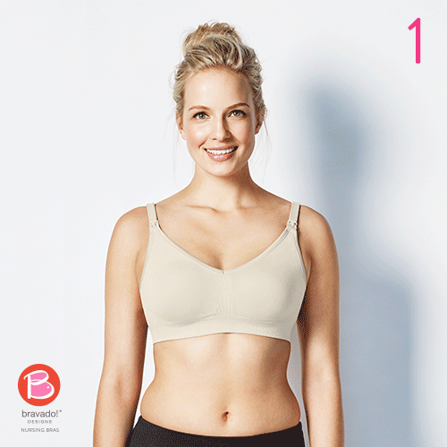 Bravado Clip and Pump™ Hands-Free Nursing Bra Accessory