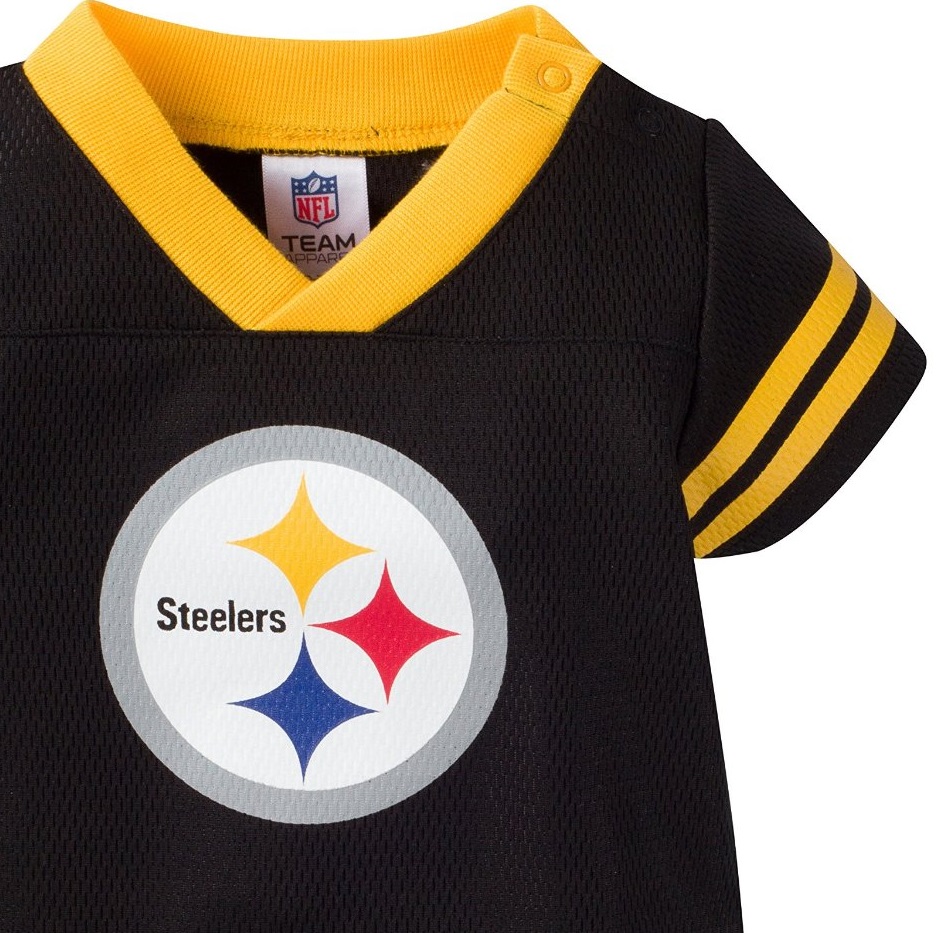 Steelers Player Jersey Baby Bodysuit