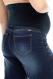 Wide Leg Stretch Maternity Jeans With Bellyband - 1822 Denim 5