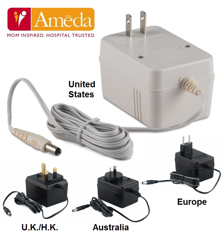 AMEDA AC POWER ADAPTER for PURELY YOURS & ULTRA 110V or 220V NEW GENUINE PART 