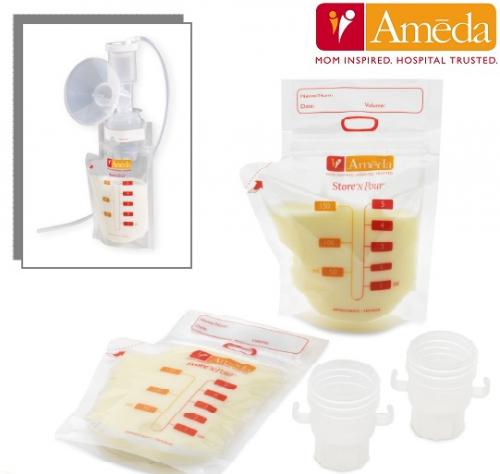 Ameda Store'N Pour Bags Starter Kit--sold-out