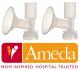 Ameda Standard Breast Shield Flange--Choose size 25mm, 28.5mm or 30mm 1
