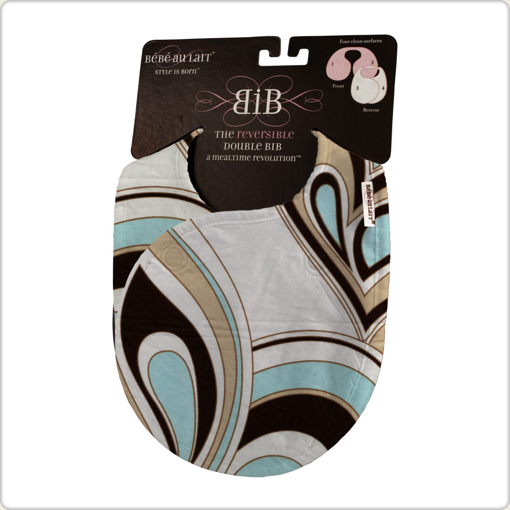 Bebe au Lait Double Reverse Bib