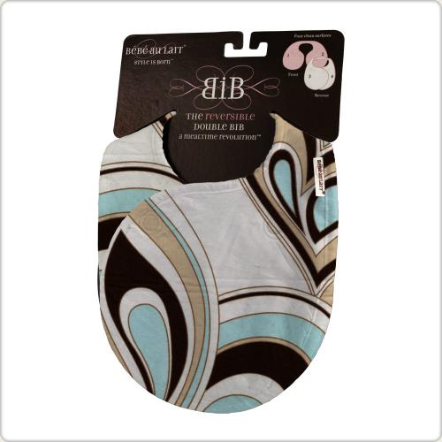 Bebe au Lait Reversible Double Bib