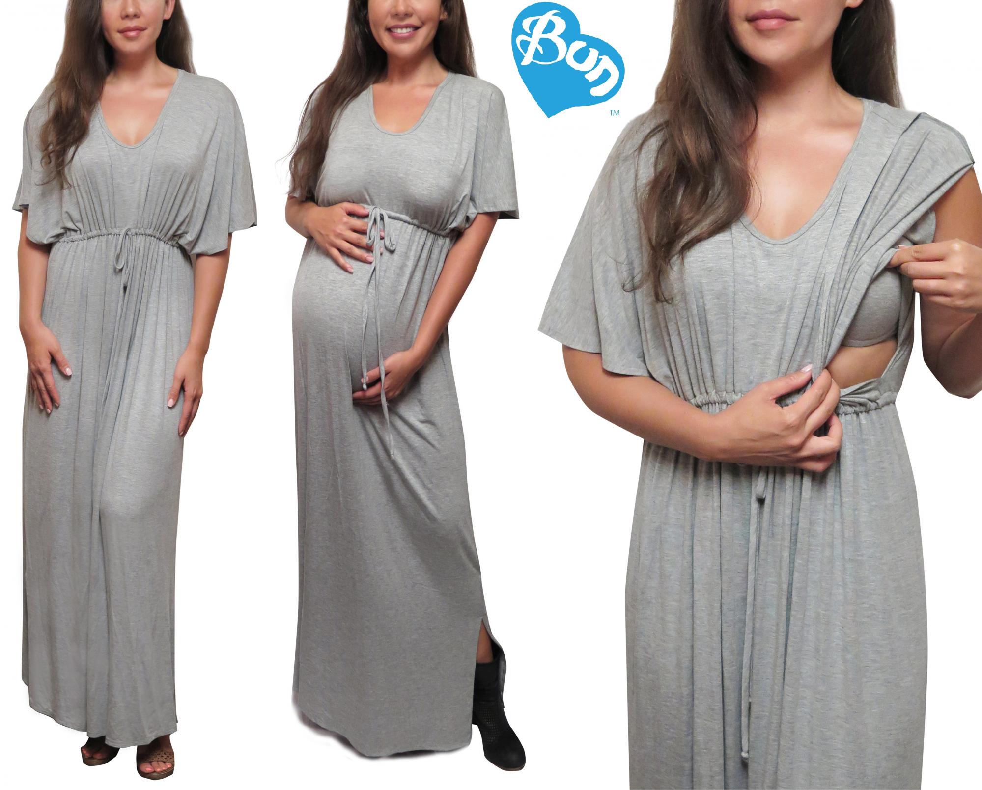 nursing maxi dress