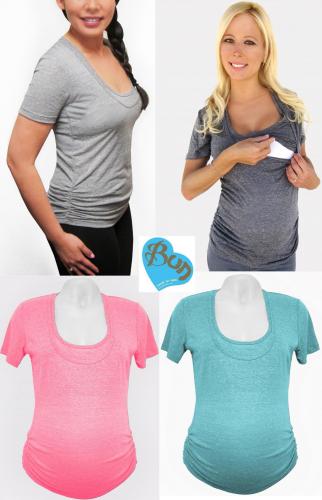 Bun Maternity Nursing Tee