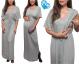 Bun to Baby Kaftan Maxi Nursing Dress