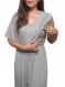 Bun to Baby Kaftan Maxi Nursing Dress 3