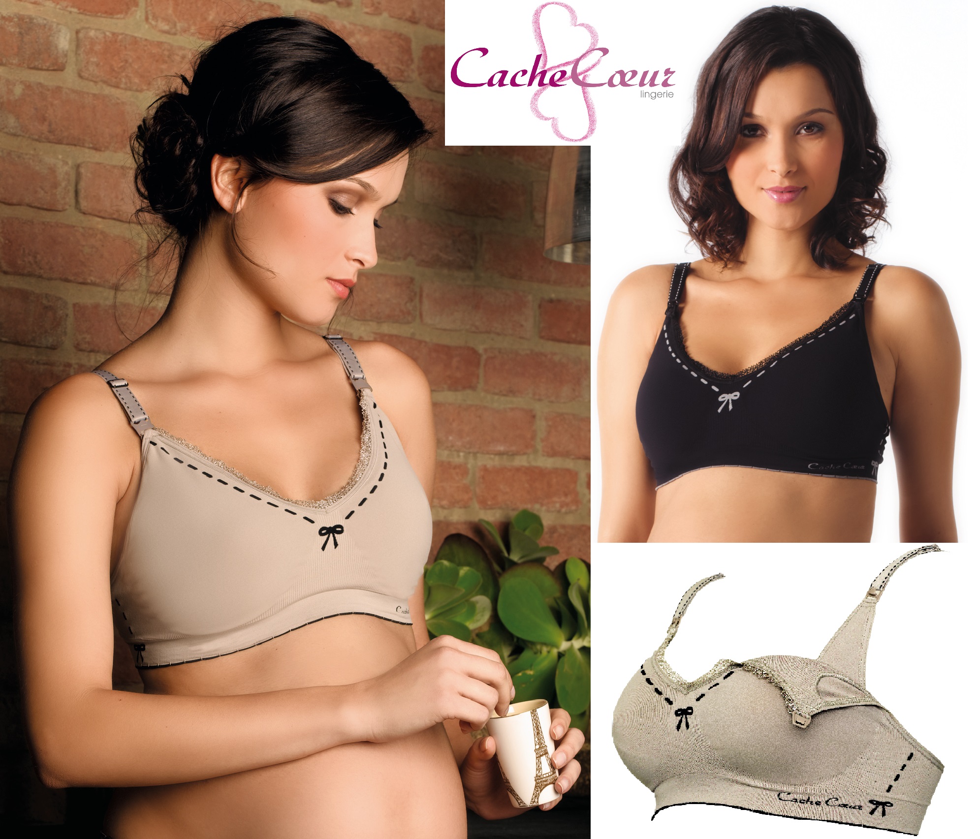 lingerie cache coeur