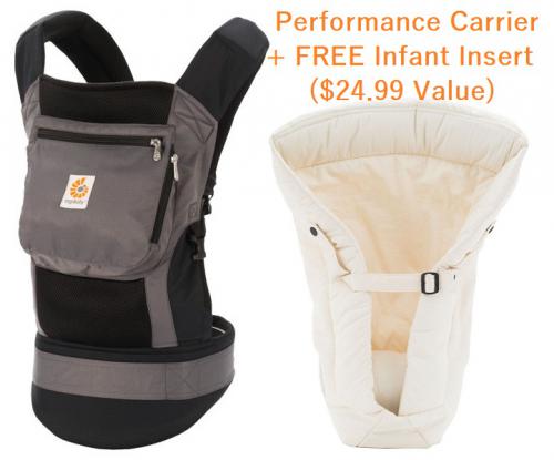 ergobaby performance charcoal black