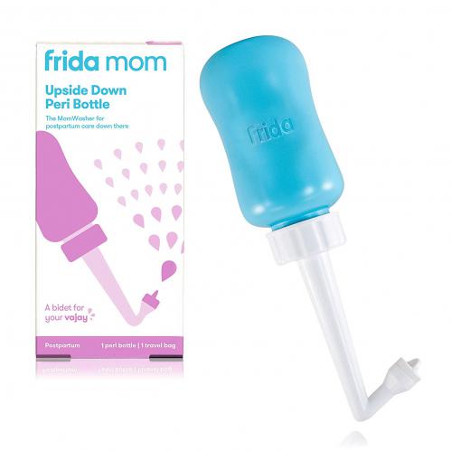 Frida Mom Upside Down Peri Bottle for Cleansing after Birth, + Travel Bag,  1 Ct 