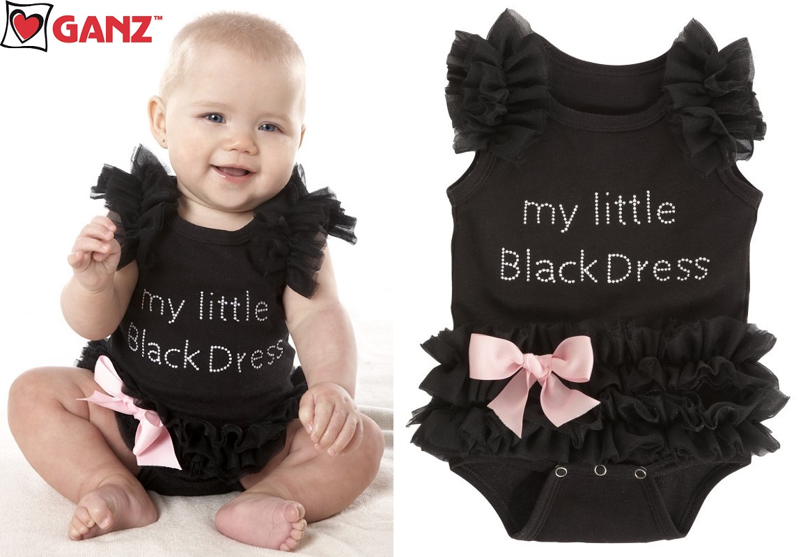 My Little Black Dress Tutu Bodysuit