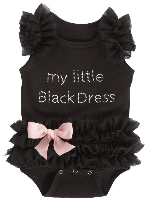 My Little Black Dress Tutu Bodysuit