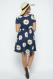 Babydoll Maternity Dress - Navy Dasies 5