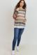 Striped Nursing/Maternity Knit Top 7