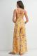Floral Smocked Wide Leg Maternity Jumpsuit with Pockets 2