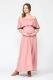 Off the Shoulder Ruffle Maternity Maxi Dress 2