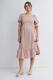 Soft Smocked Maternity Dress - Dusty Rose 1