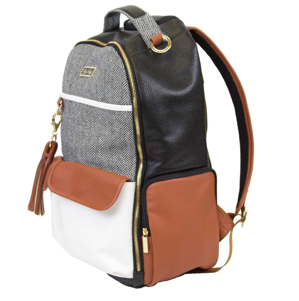 itzy ritzy coffee and cream backpack