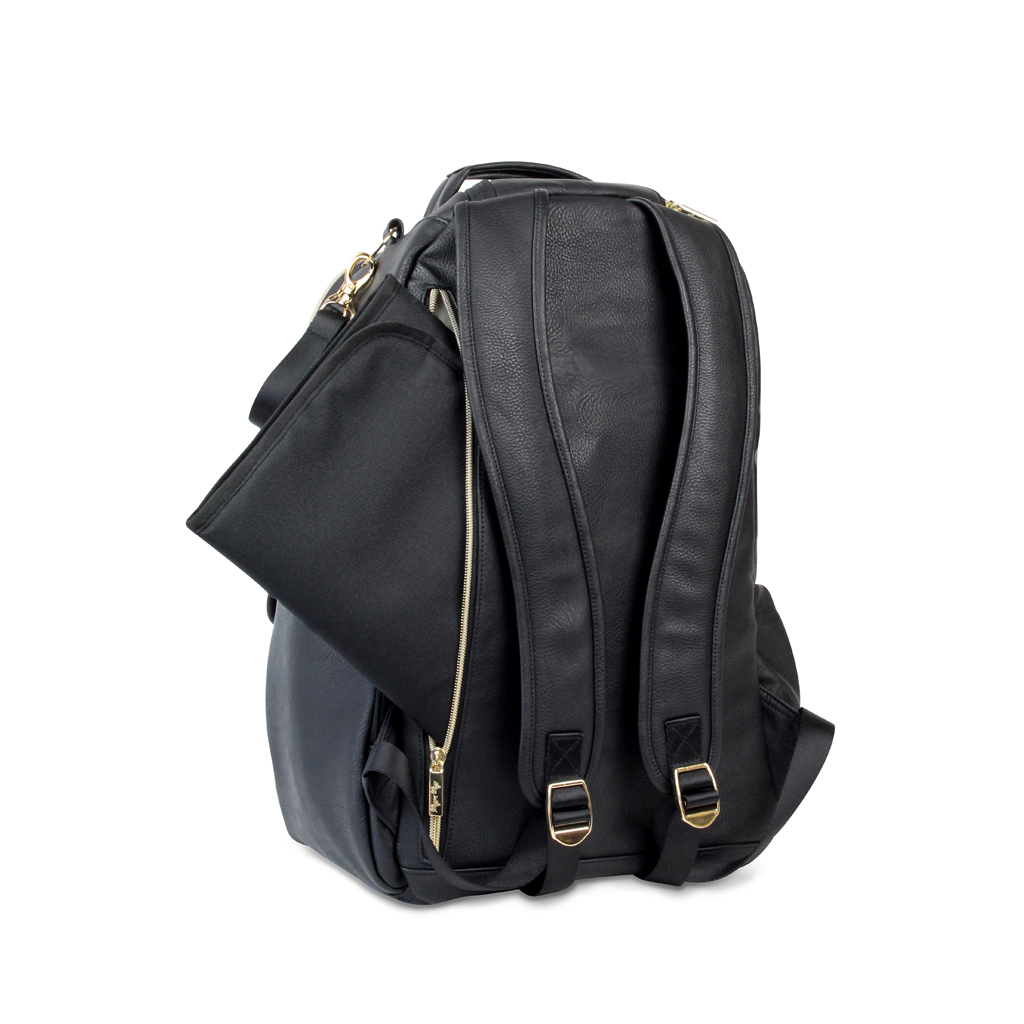 Itzy Ritzy Boss Diaper Bag BackpackNew - Jetsetter Black