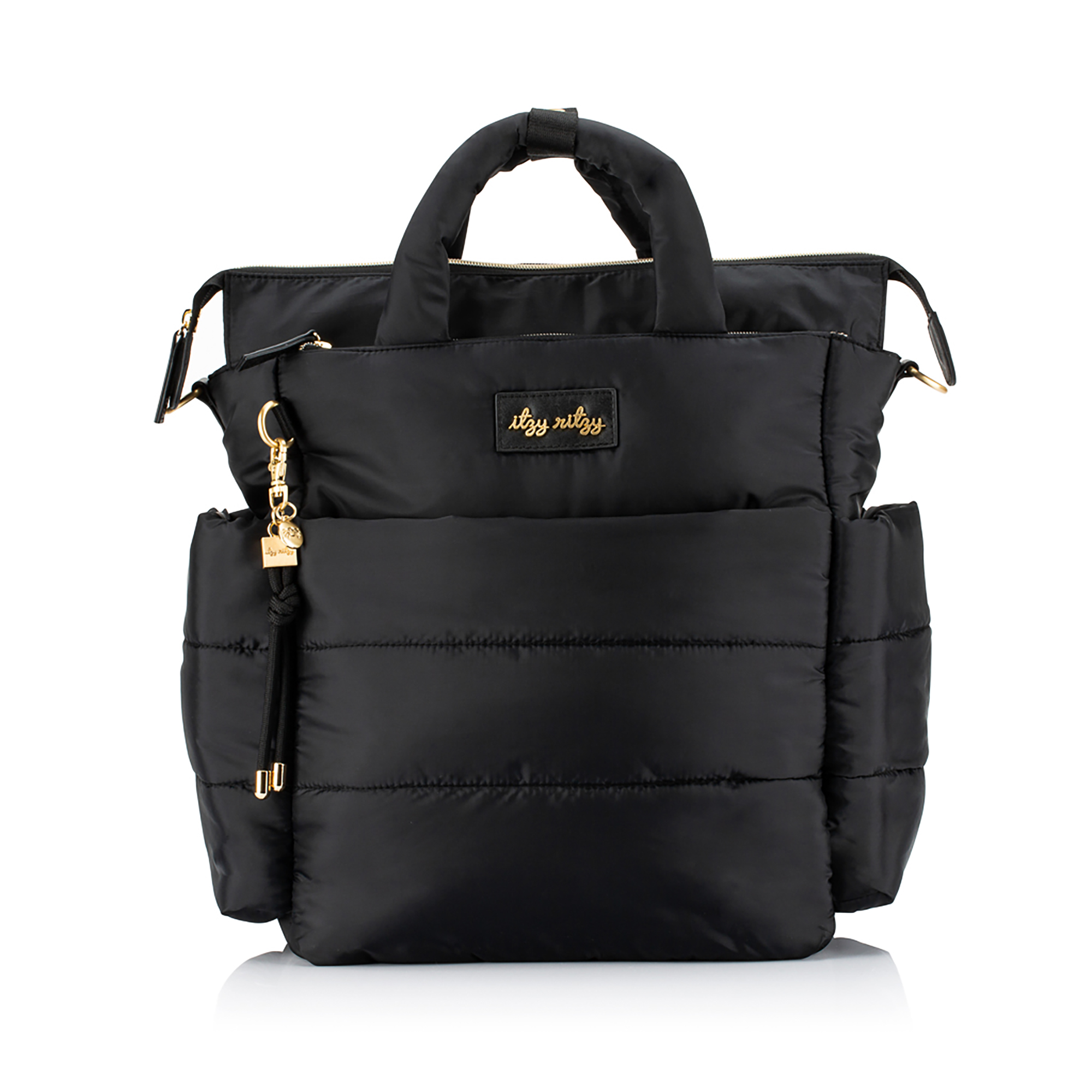 Black Convertible Diaper Bag | Diaper Bag Backpack, Easily Converts