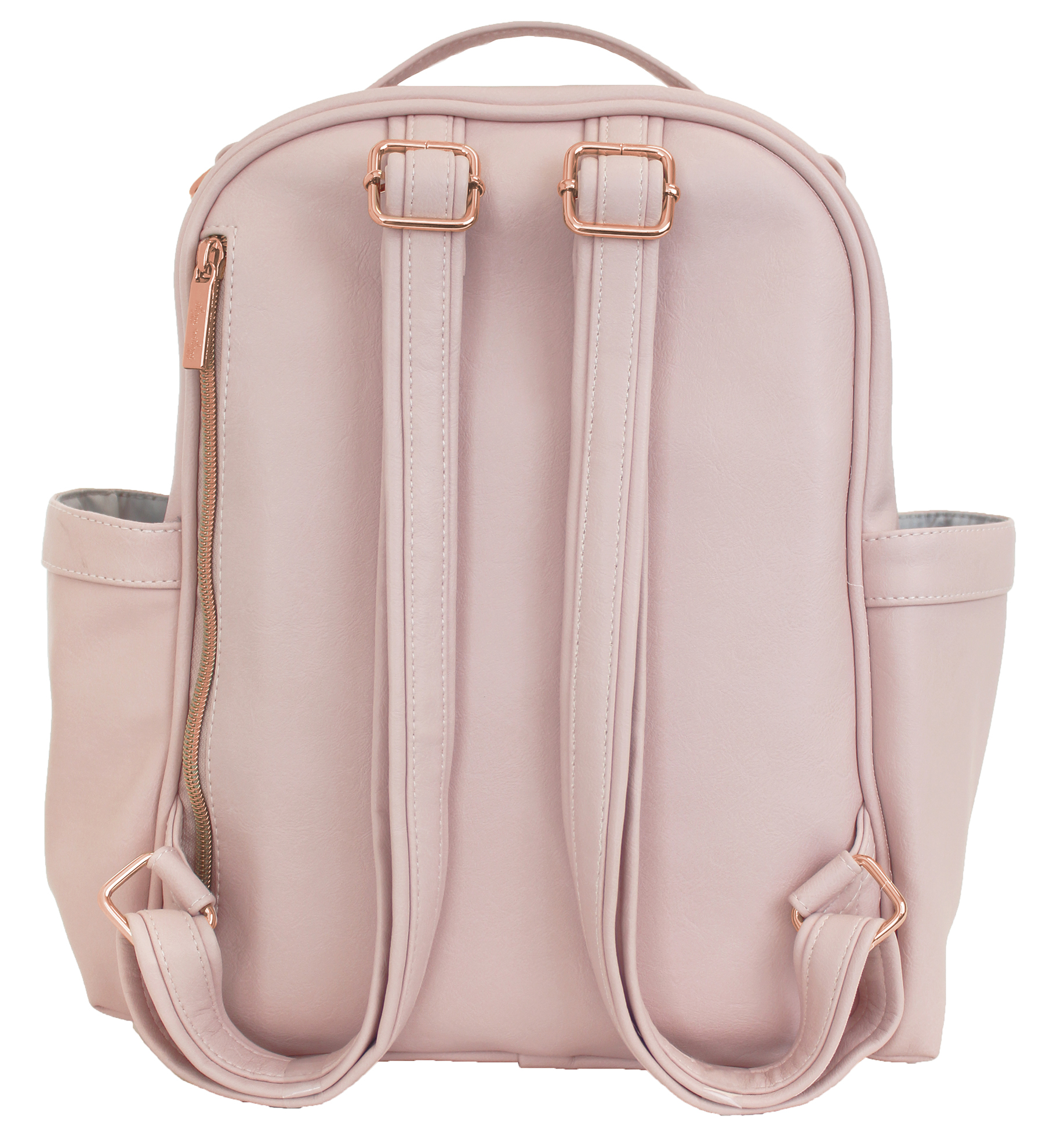 thumbnail image 2 of Itzy Ritzy Mini Plus Diaper Backpack With Changing Pad - Milk & Honey Pattern, 10 Pockets 2 of 13