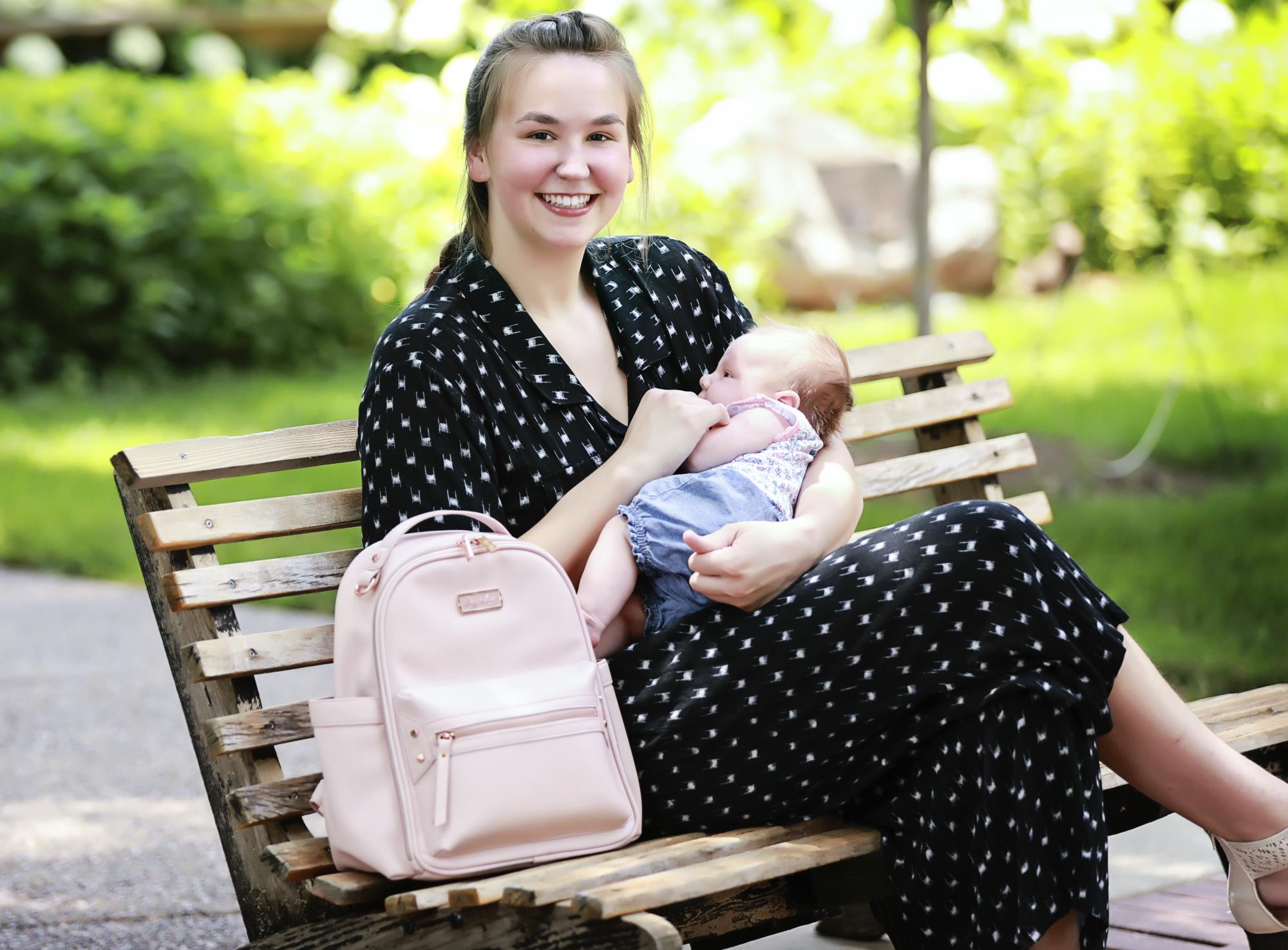 Itzy Ritzy Mini Backpack Diaper Bag - Blush Itzy Ritzy Mini Backpack Diaper Bag - Blush