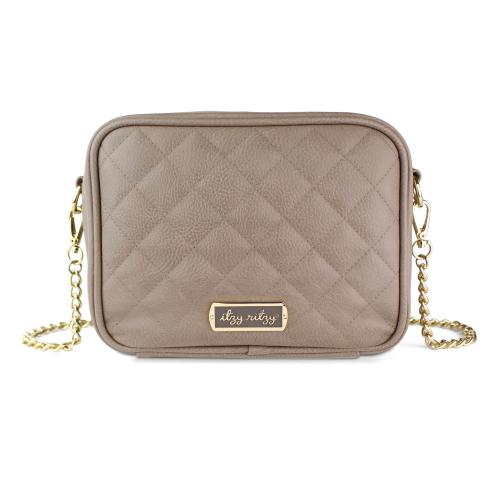 Itzy Ritzy Crossbody Diaper Bag - Taupe