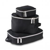 itzy-ritzy-packing-cubes-black-silver