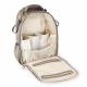 Itzy Ritzy Boss Diaper Bag Backpack - Vanilla Latte 1