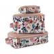 Itzy Ritzy Packing Cubes - Blush Floral