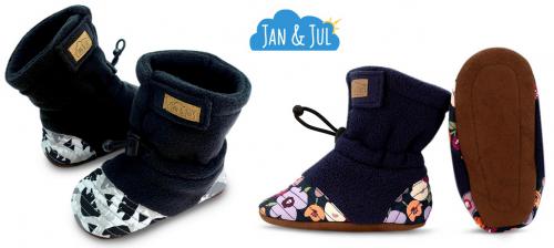 Fleece Baby Booties by Jan & Jul