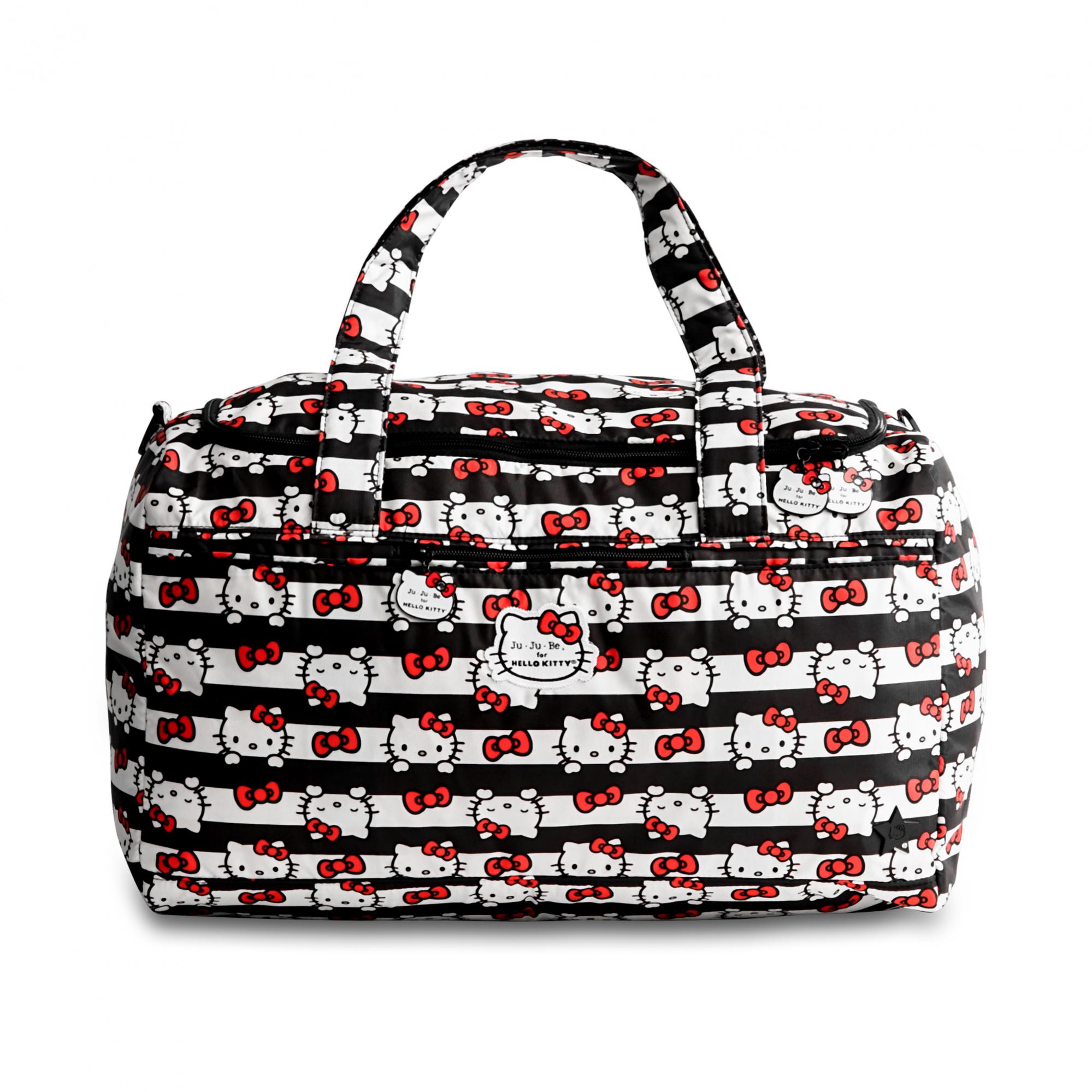 Be Right Back Diaper Bag - Hello Kitty - Strawberry Stripes 