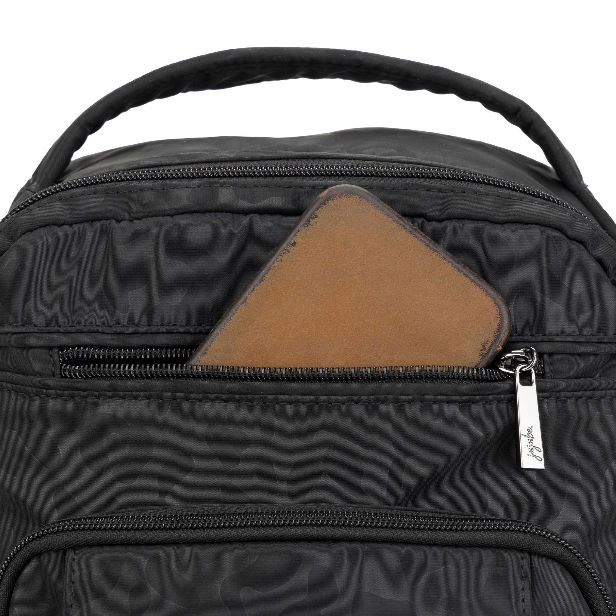 JuJuBe B.F.F. Diaper Bag Catwalk Black MBoss + FREE Catwalk Paci