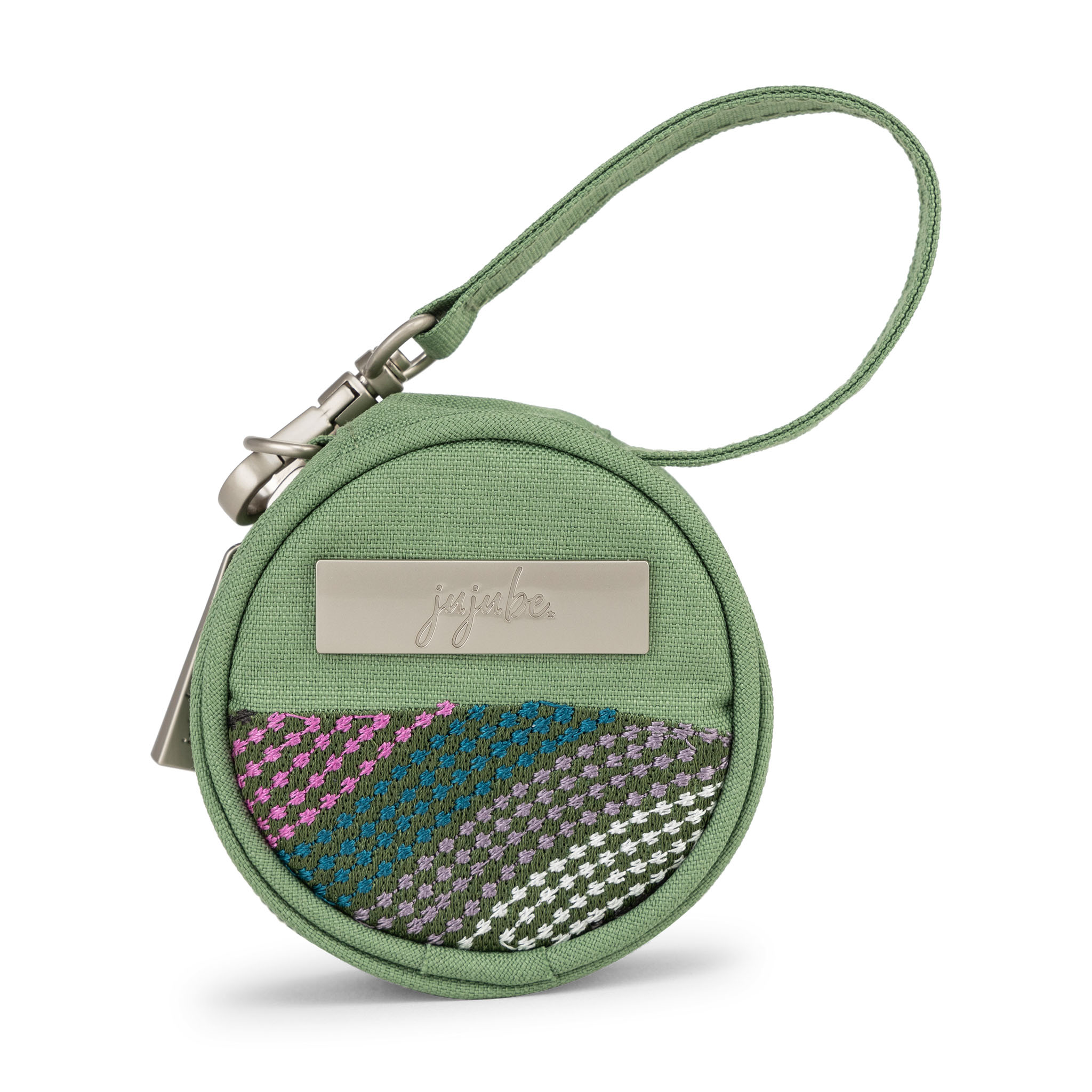 Ju-Ju-Be Paci Pod Embroidered Jade