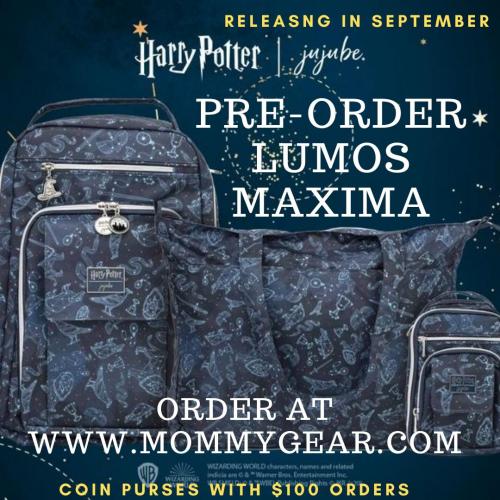 Pre-Order--Ju-Ju-Be Harry Potter Lumos Maxima Full Product List