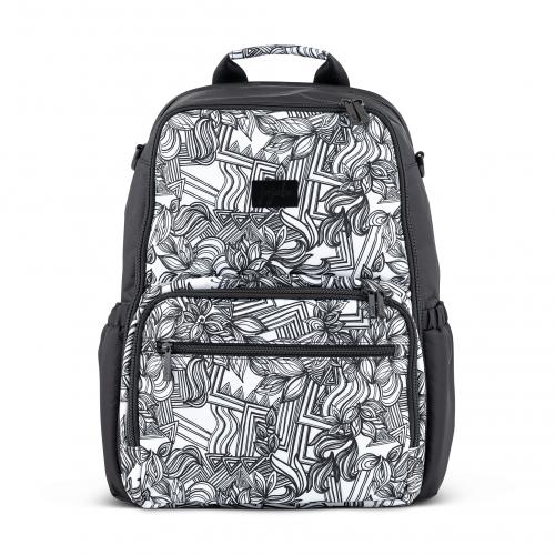 Ju-Ju-Be Zealous Backpack - Sketch Onyx + Free Coin Purse