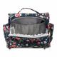 Ju-Ju-Be Classic Convertible Diaper Bag - Midnight Posy 3