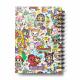 Ju-Ju-Be Sprial Notebook - Tokidoki Little Terrors 3