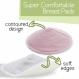 Keababies Organic Bamboo Pastel Nursing Pads for Breastfeeding - 7 Pairs 3