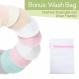 Keababies Organic Bamboo Pastel Nursing Pads for Breastfeeding - 7 Pairs 6