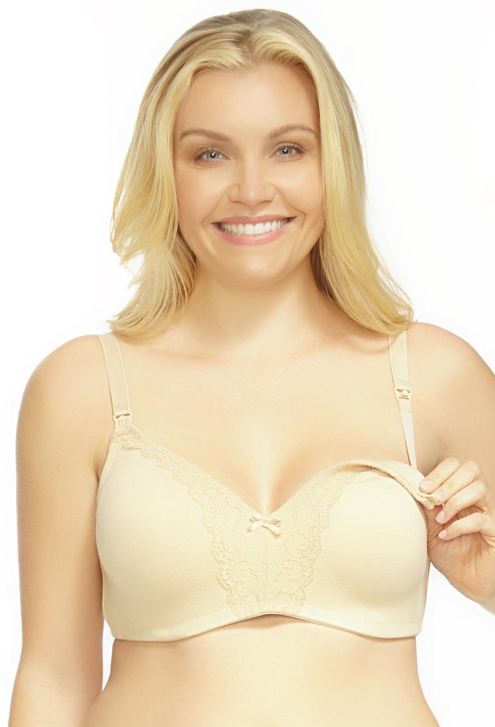 La Leche League Lace Nursing Sleep Bra