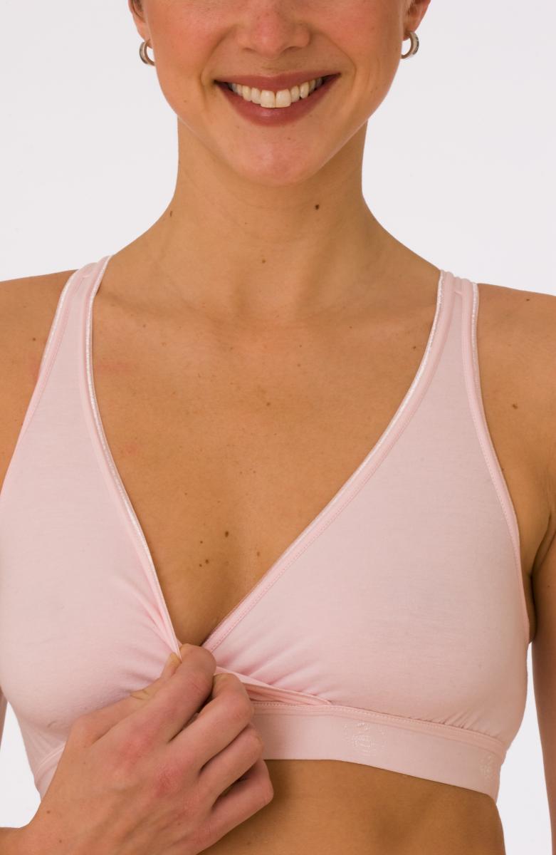 La Leche League Seamless Strapless Nursing Bra Nude 4206