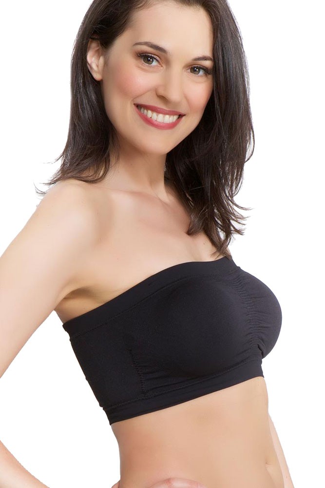 La Leche League Seamless Strapless Nursing Bra Nude 4206