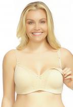 La Leche League Pink Microfiber Felicia Nursing Bra