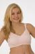 La Leche League Pink Microfiber Felicia Nursing Bra 4