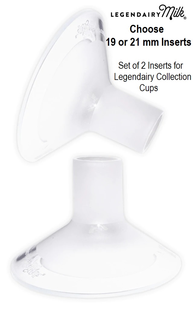 Legendairy Silicone Inserts for Collection CupsSet of 2 in 19 or 21 mm