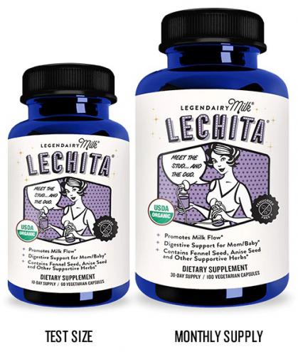 Legendairy Organic Lechita - Choose 60, 120 or 180 Capsules