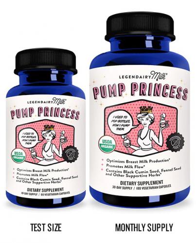 Legendairy Organic Pump Princess - Choose 60, 120 or 180 Capsules