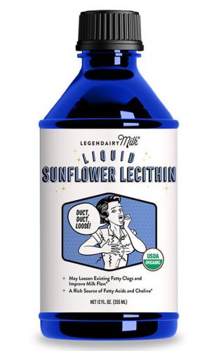 Legendairy Organic Liquid Sunflower Lecithin--12 oz.